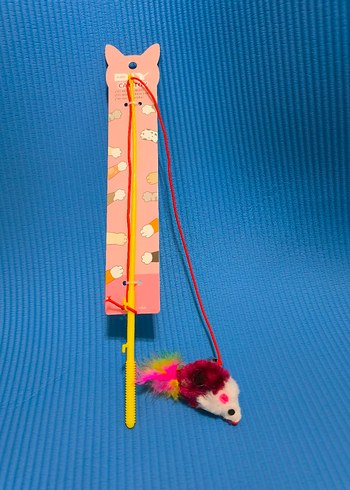 Renkli Kedi Oltası Oyuncağı - Görsel 2