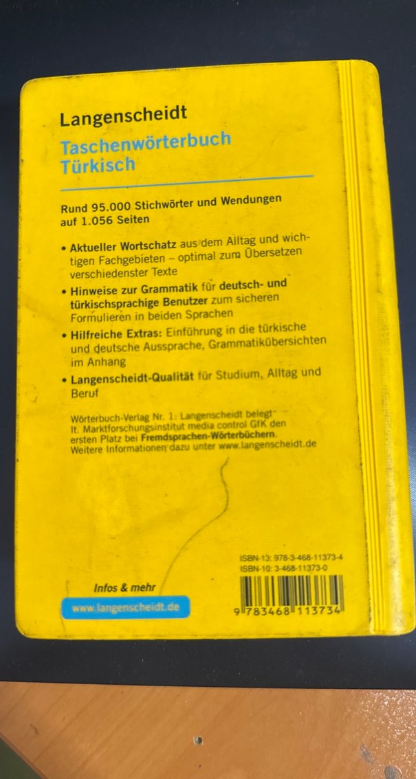 Langenscheidt Türkçe-Almanca Cep Sözlüğü - Görsel 2