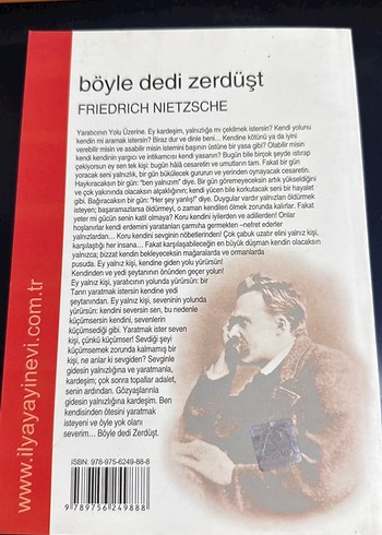 Böyle Dedi Zerdüşt - Friedrich Nietzsche - Görsel 2