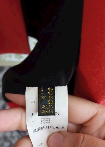 Nar Çiçeği Rengi  Düğmeli Kadın Blazer Ceket - Görsel 7