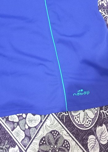 Mavi nabaji haşema üst - Görsel 2