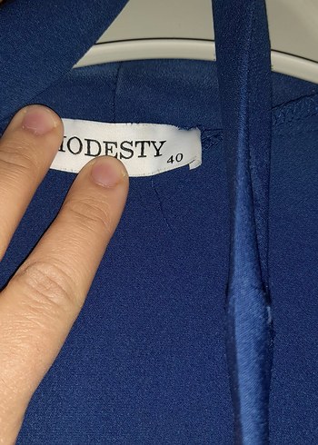 Mavi Midi Kadın trenckot/Cap - Görsel 4