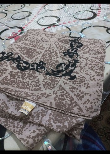 ı Kahverengi Kadın tülbent - Görsel 3