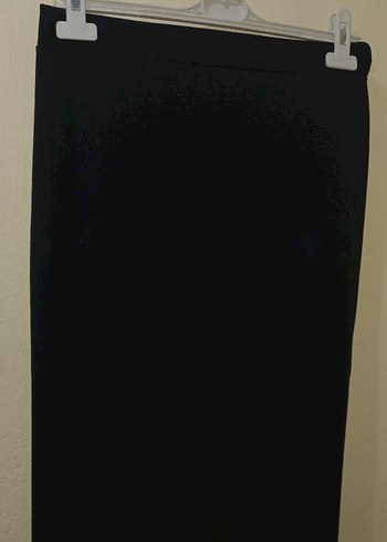 Kadın Siyah Uzun Kalem Etek - Görsel 2