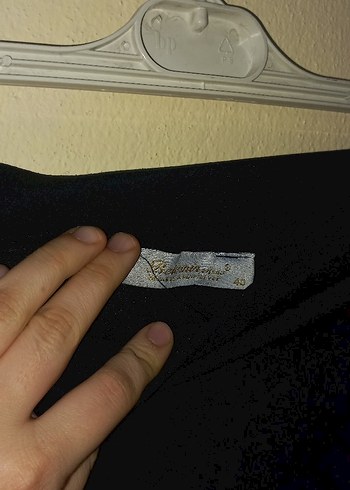 Kadın Siyah Uzun Kalem Etek - Görsel 3