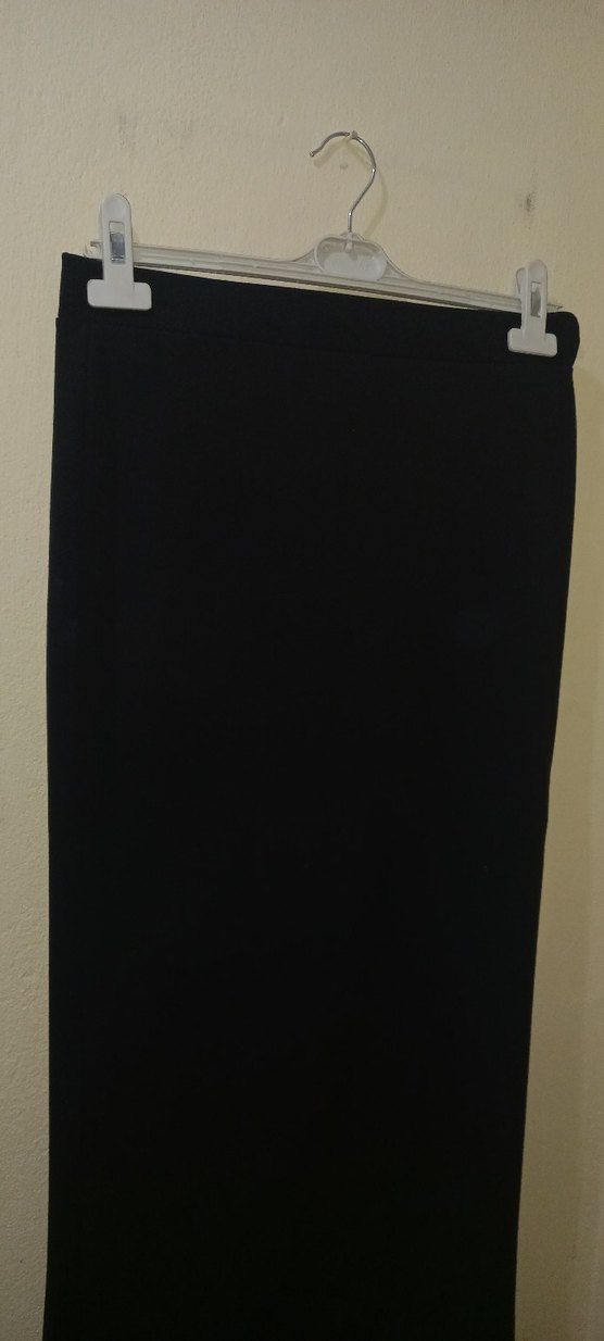 Kadın Siyah Uzun Kalem Etek - Görsel 2