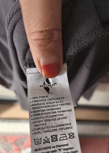 Gri Erkek Uzun Kollu Polo Tişört - Görsel 4