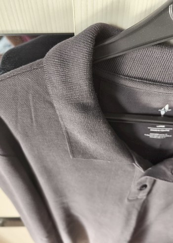 Gri Erkek Uzun Kollu Polo Tişört - Görsel 6