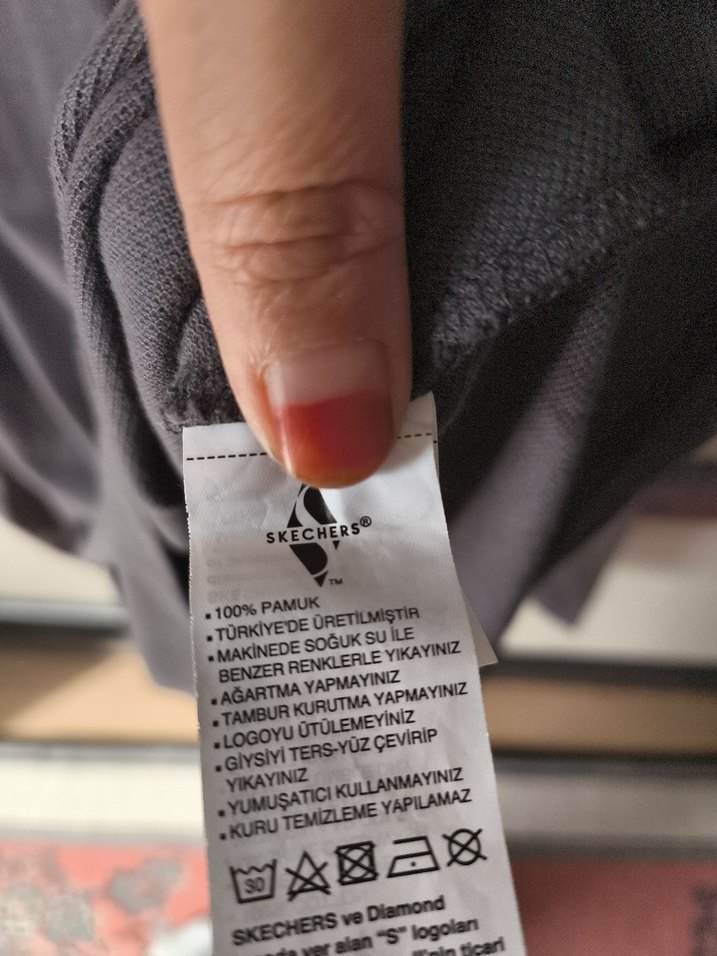 Gri Erkek Uzun Kollu Polo Tişört - Görsel 4