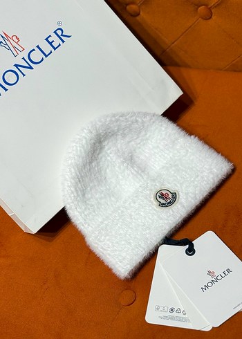 Moncler Pembe Kadın Örgü Bere - Görsel 2