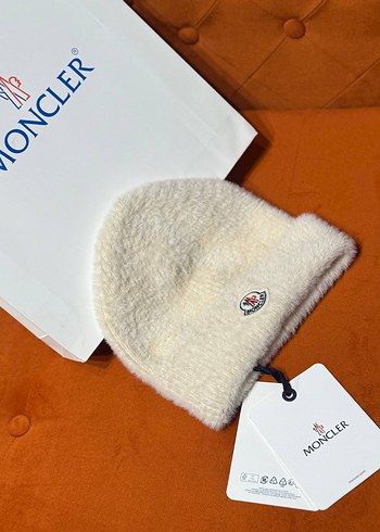 Moncler Pembe Kadın Örgü Bere - Görsel 5