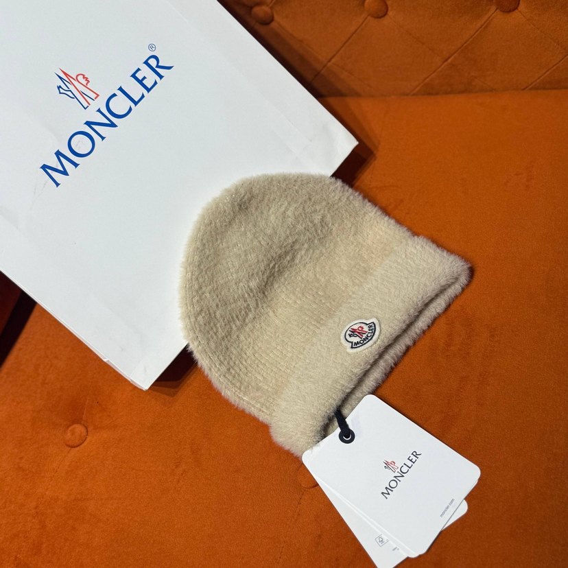 Moncler Pembe Kadın Örgü Bere - Görsel 3