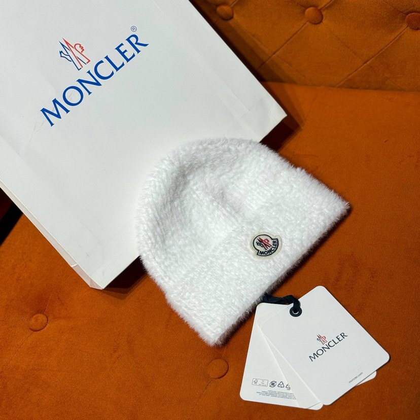 Moncler Pembe Kadın Örgü Bere - Görsel 2