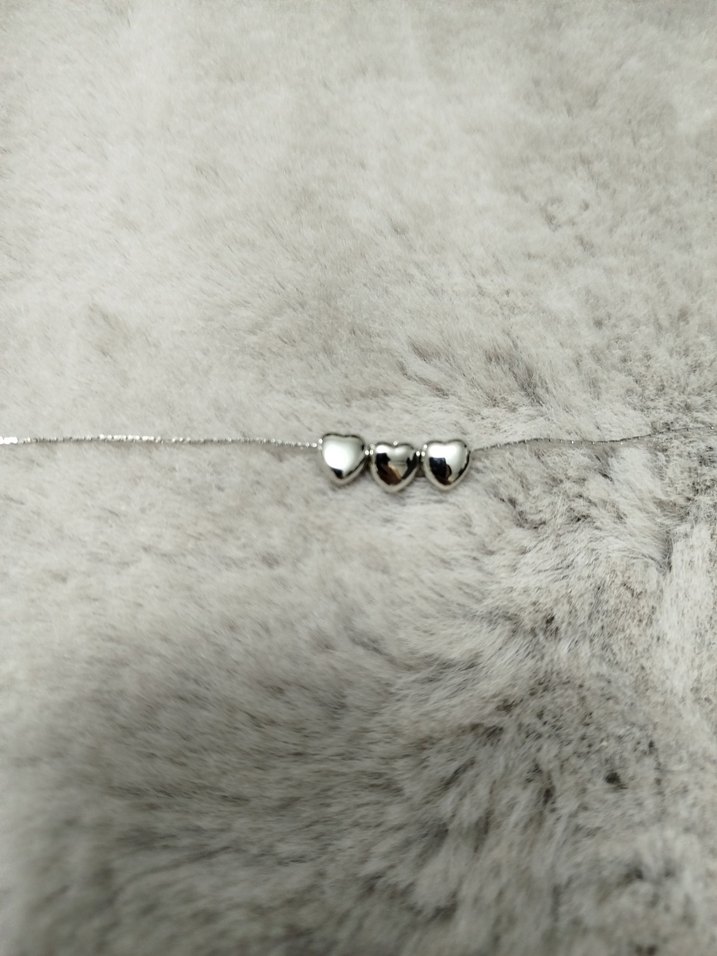 Paslanmaz Celik Minimalist Kalp Bileklik - Görsel 3