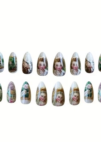 Vintage Takma Tirnak - Görsel 4