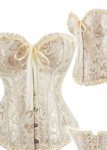 Vintage Korse Bustiyer - Görsel 3