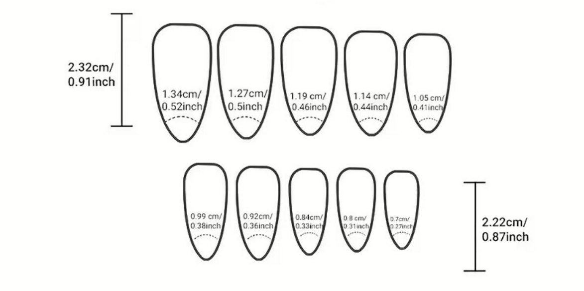 Takma Tirnak Sarap Kirmizisi - Görsel 2