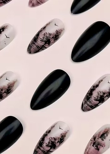 Vintage Takma Tirnak - Görsel 3