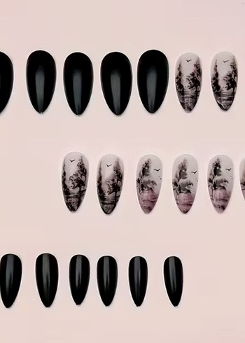 Vintage Takma Tirnak - Görsel 2