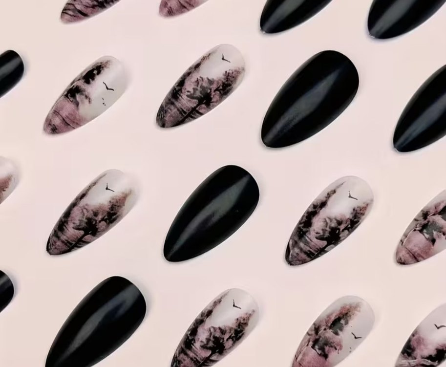 Vintage Takma Tirnak - Görsel 3