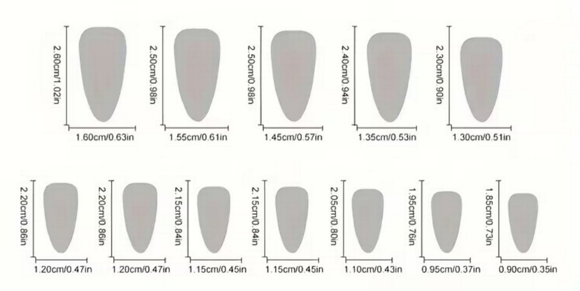 Vintage Takma Tirnak - Görsel 4