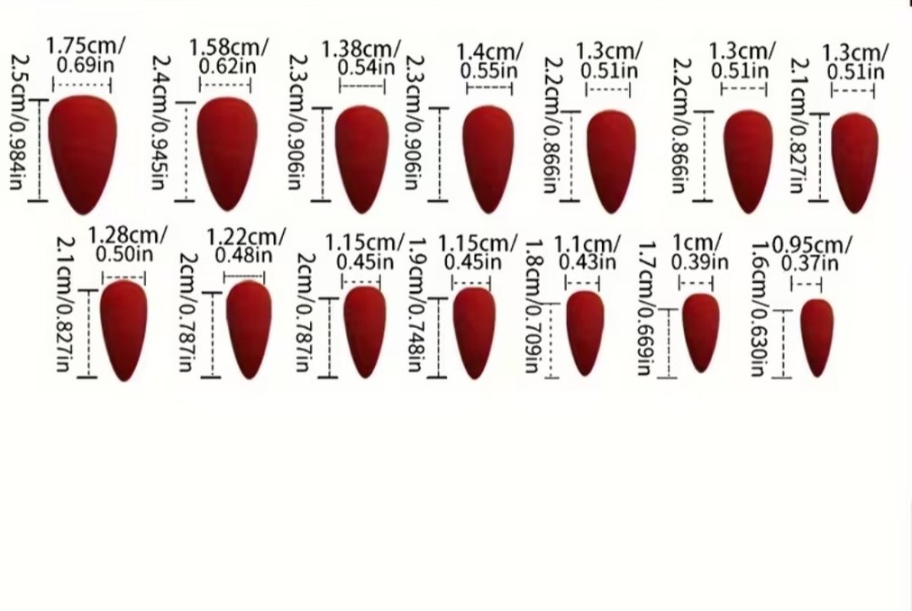 Takma Tirnak Gotik - Görsel 4