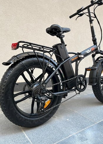 Beden siyah Renk RKS RS3 PRO X ELEKTRİKLİ BİSİKLET
