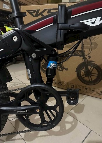 Beden siyah Renk RKS RD5 ELEKTRİKLİ BİSİKLET