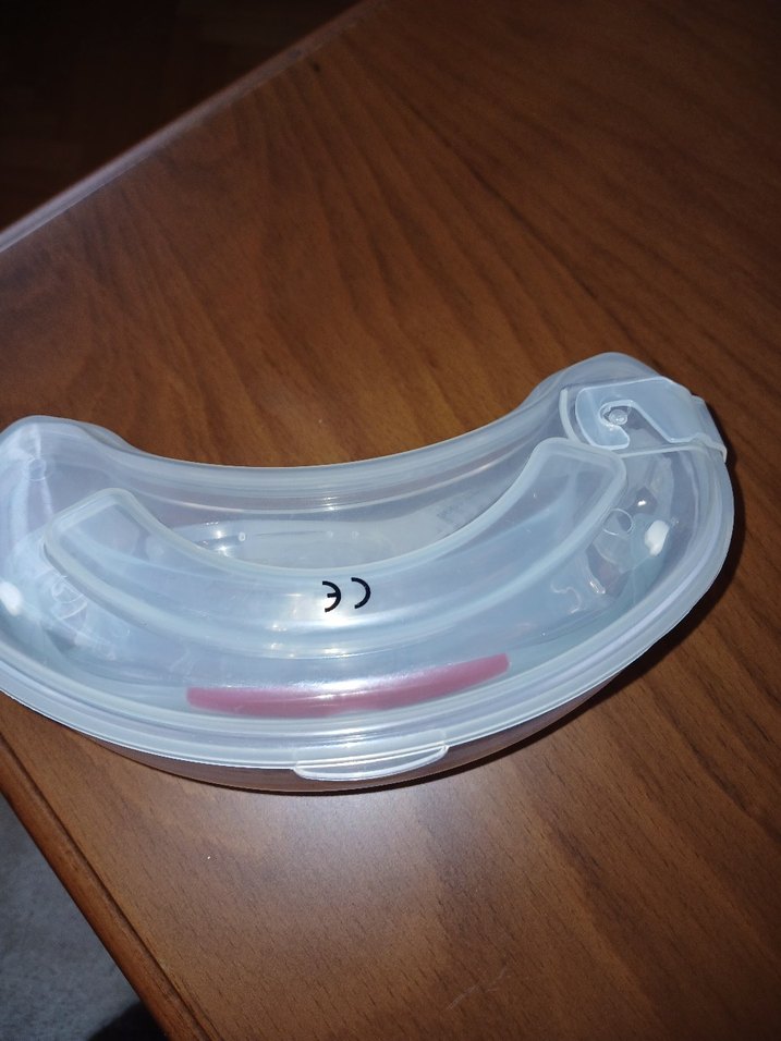 Şeffaf Kırmızı Detaylı Beyaz Yüzücü Gözlüğü - Görsel 3