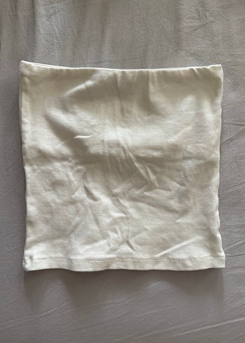 Vatkalı Baskılı Beyaz Parlak Yastık Kılıfı - Görsel 3