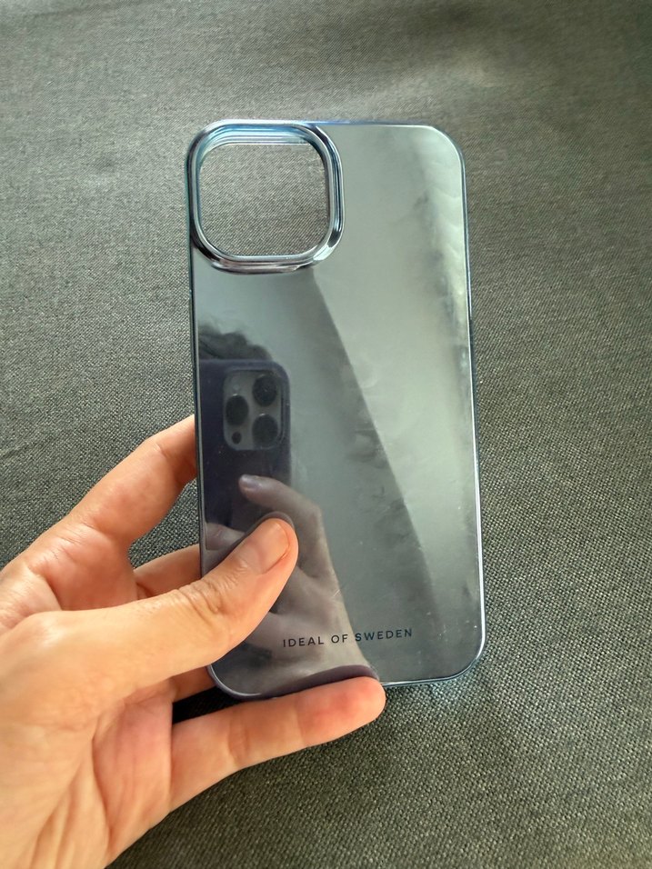 Parlak Gökyüzü Mavisi Telefon Kılıfı Iphone 14 içindir - Görsel 2