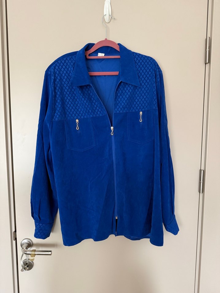 Mavi Denim Düğmeli Kadın Ceket - Görsel 3