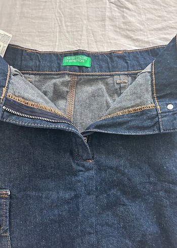 Benetton Denim Etek - Görsel 2