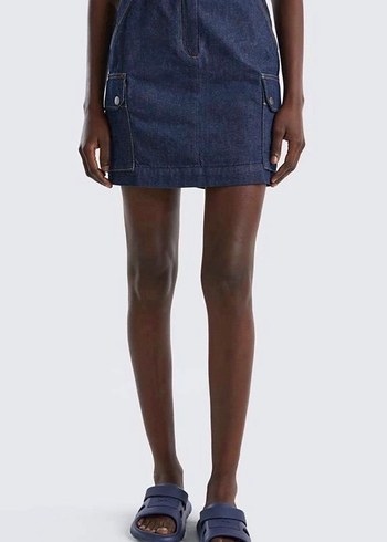 Benetton Denim Etek - Görsel 3