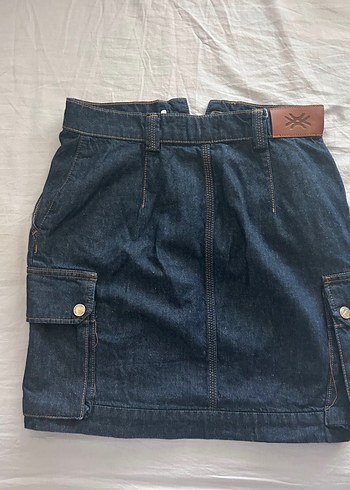 Benetton Denim Etek - Görsel 4