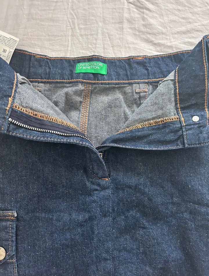 Benetton Denim Etek - Görsel 2