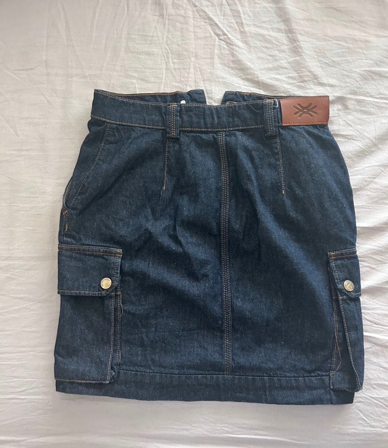 Benetton Denim Etek - Görsel 4