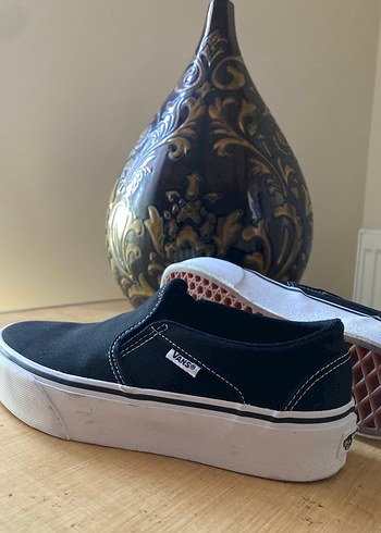 Vans Siyah Slip-On Kadın Sneaker - Görsel 4