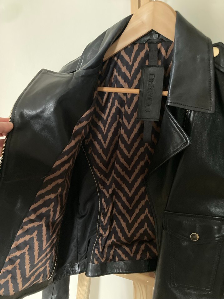 Derimod Deri Ceket - Görsel 4