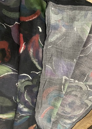 Diğer Fresh Scarfs Desenli rami şal