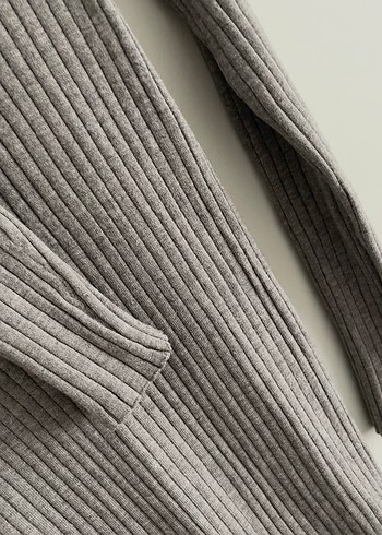 MANGO Kadın Uzun Triko Elbise - Görsel 4