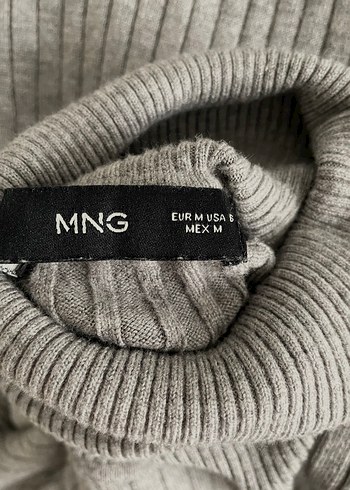 MANGO Kadın Uzun Triko Elbise - Görsel 3