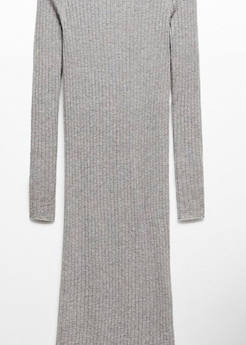 MANGO Kadın Uzun Triko Elbise - Görsel 6