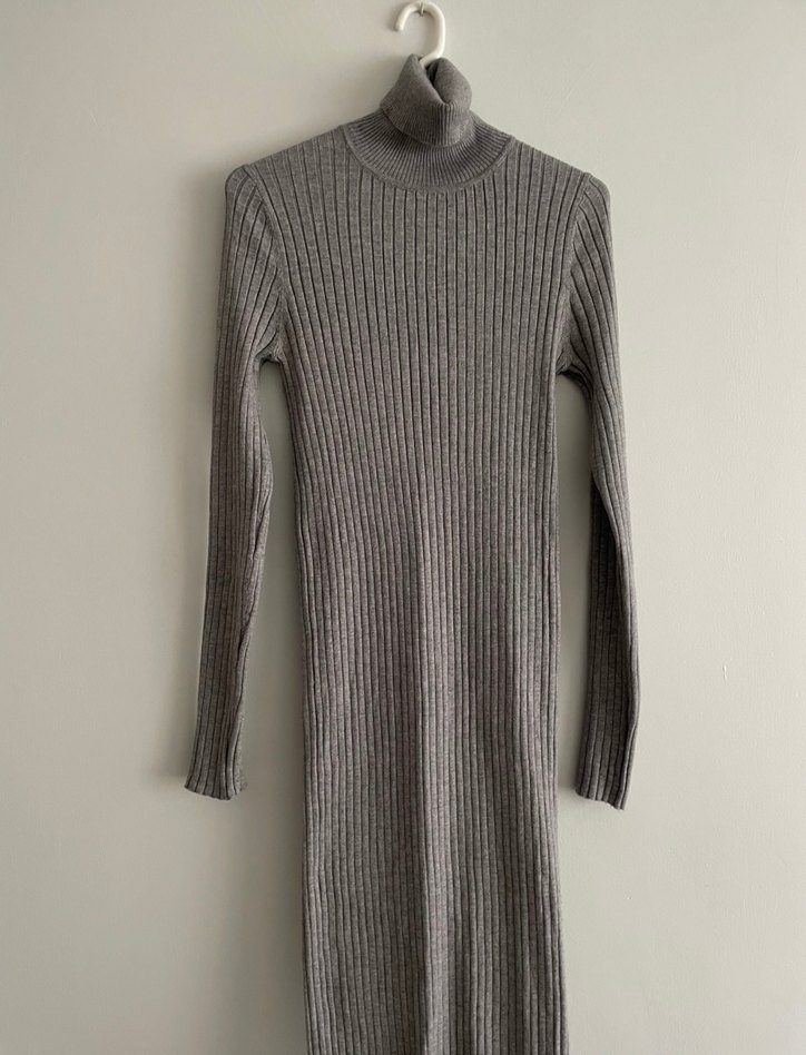 MANGO Kadın Uzun Triko Elbise - Görsel 2