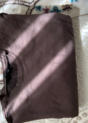 Uzun Kollu Kahverengi Salaş Tunik - Görsel 3