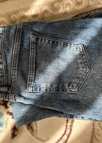 Gevşek Kesim Midi Kot Pantolon - Görsel 3