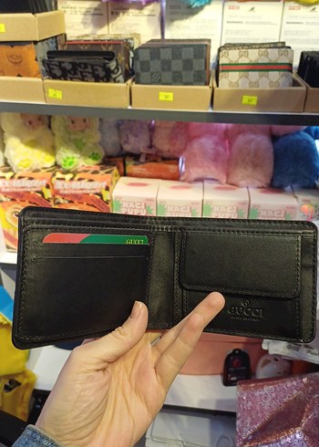 Siyah Desenli Erkek Cüzdanı - Görsel 3