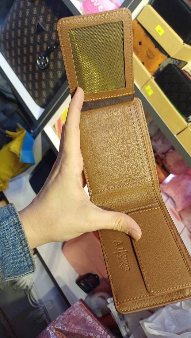 Emporio Armani Baskılı Siyah Erkek Cüzdan - Görsel 2