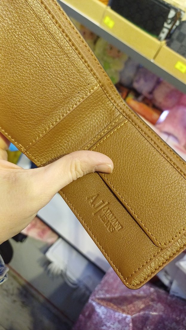 Emporio Armani Baskılı Siyah Erkek Cüzdan - Görsel 3