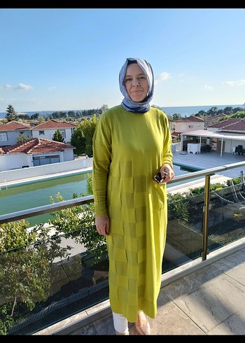 Kadın Uzun Kemerli Balıkçı Yaka Elbise